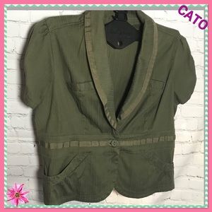 Short sleeve jacket by CATO